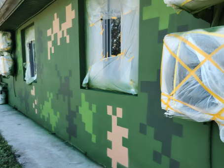 闵行海洋 / 林地场景数码伪装